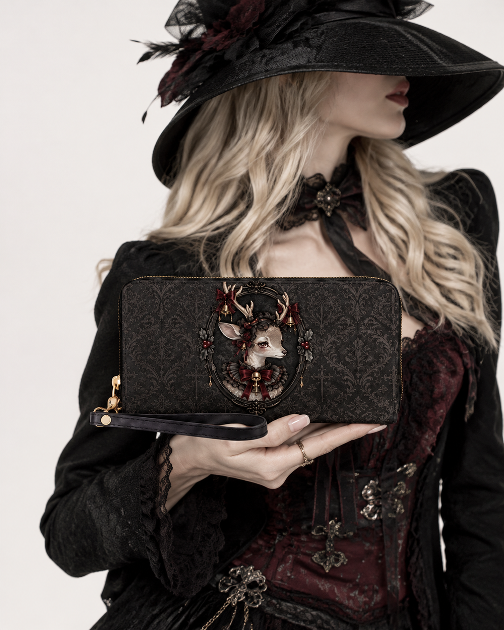 Fawn Requiem Long Zip Wallet