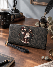 Fawn Requiem Long Zip Wallet