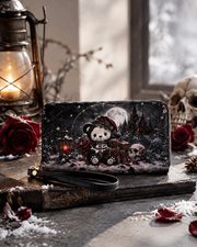 Gothmas Bear Long Zip Wallet