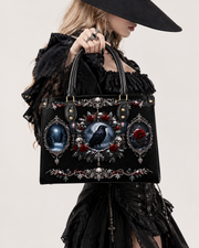 Midnight Vow Leather Handbag