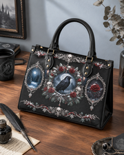 Midnight Vow Leather Handbag