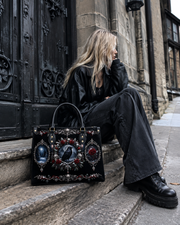 Midnight Vow Leather Handbag