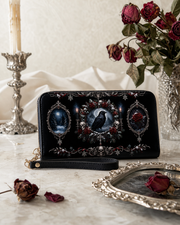Midnight Vow Long Zip Wallet
