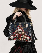Noir Rite Leather Handbag