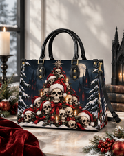 Noir Rite Leather Handbag