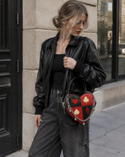 Poker Suit Heart Handbag