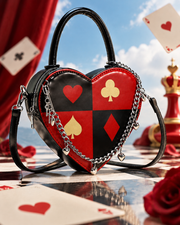 Poker Suit Heart Handbag