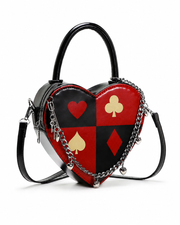 Poker Suit Heart Handbag