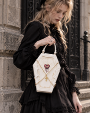 Bleeding Heart Casket Purse