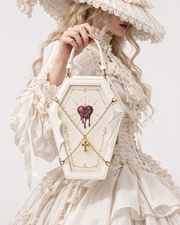 Bleeding Heart Casket Purse