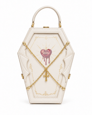 Bleeding Heart Casket Purse