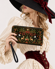 Aura Mark Long Zip Wallet