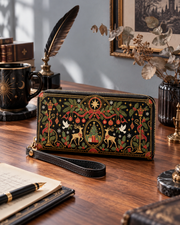 Aura Mark Long Zip Wallet