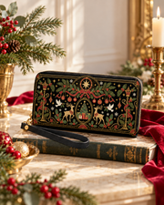 Aura Mark Long Zip Wallet