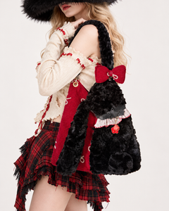 Kawaii Dark Rabbit Shoulder Tote