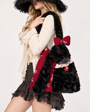 Kawaii Dark Rabbit Shoulder Tote