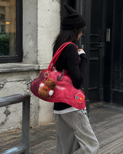 Apple Shaped Novelty Tote