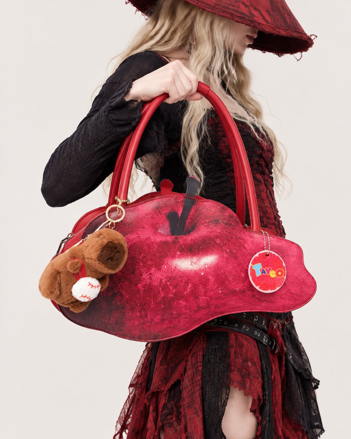Apple Shaped Novelty Tote