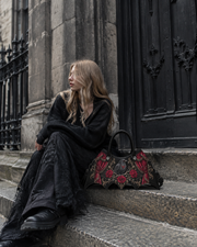 Raven Curtain Bat Wing Bag