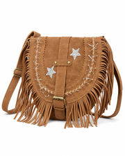 Boho Star Fringe Crossbody Bag
