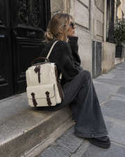 Retro Embossed Texture Daypack