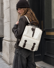 Retro Embossed Texture Daypack