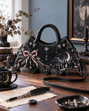 Bow Hush Bat Wing Bag