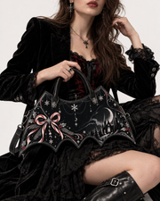 Bow Hush Bat Wing Bag