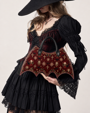 Crimson Hallow Bat Wing Bag