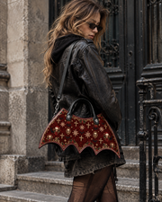 Crimson Hallow Bat Wing Bag