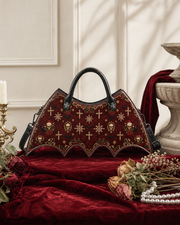 Crimson Hallow Bat Wing Bag