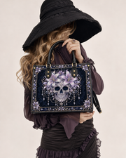 Lily Ossuary Leather Handbag