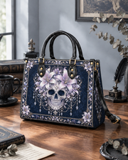 Lily Ossuary Leather Handbag