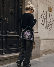 Lily Ossuary Leather Handbag