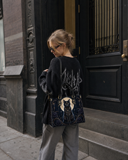 Moon Oracle Leather Handbag