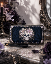 Lily Ossuary Long Zip Wallet