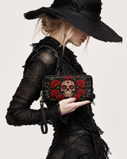 Sacred Bloom Long Zip Wallet