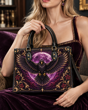 Raven Selenity Leather Handbag
