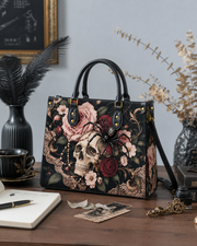 Widow's Web Leather Handbag