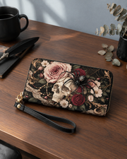 Widow's Web Long Zip Wallet