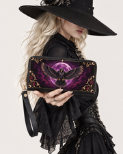 Raven Selenity Long Zip Wallet