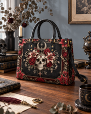 Eternal Bloom Leather Handbag