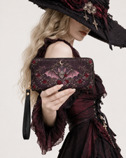 Wing Grimoire Long Zip Wallet