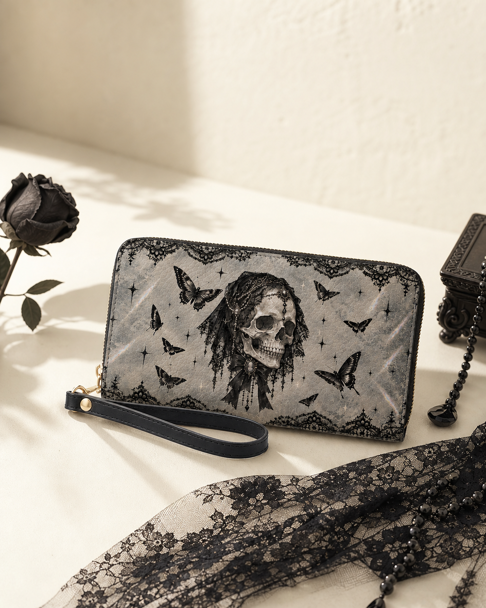 Cranium Papilio Long Zip Wallet