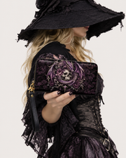 Dragon Curse Long Zip Wallet