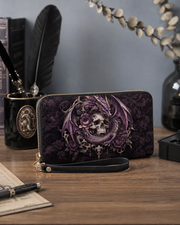 Dragon Curse Long Zip Wallet