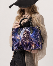 Lunar Vow Leather Handbag