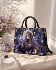 Lunar Vow Leather Handbag