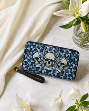 Lunar Hush Long Zip Wallet
