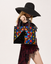 Felis Vitrum Leather Handbag